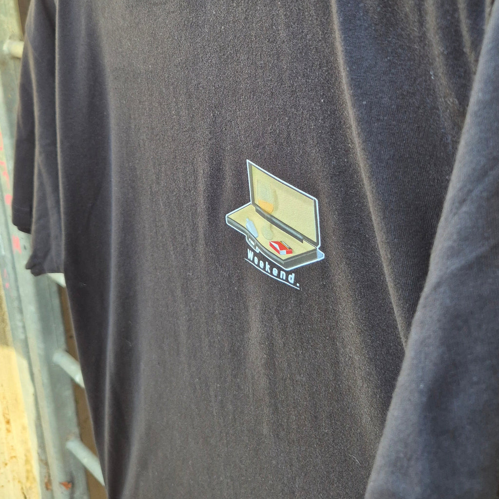 Kurzärmliges T-Shirt "Weekend"