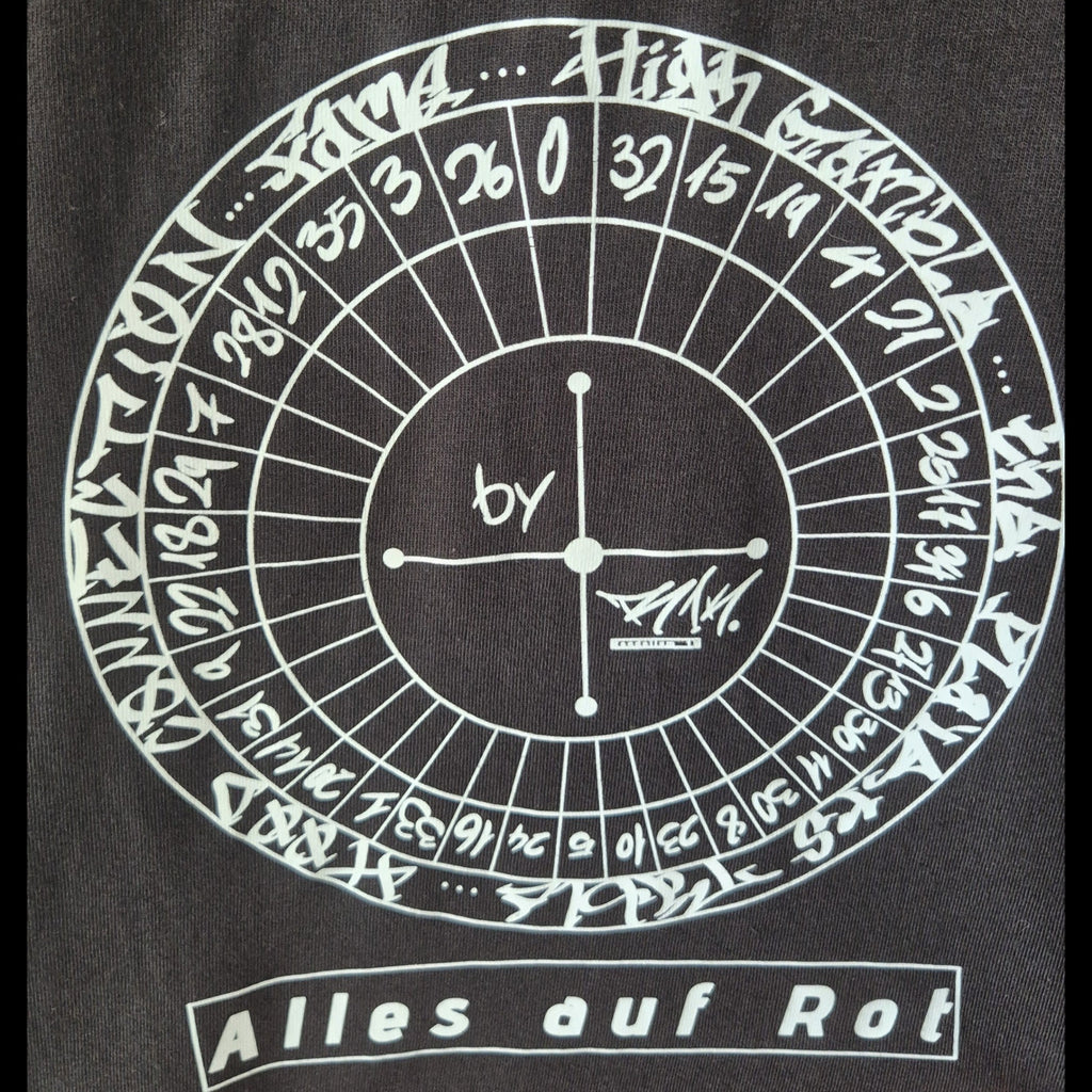 Kurzärmliges T-Shirt "Roulette"