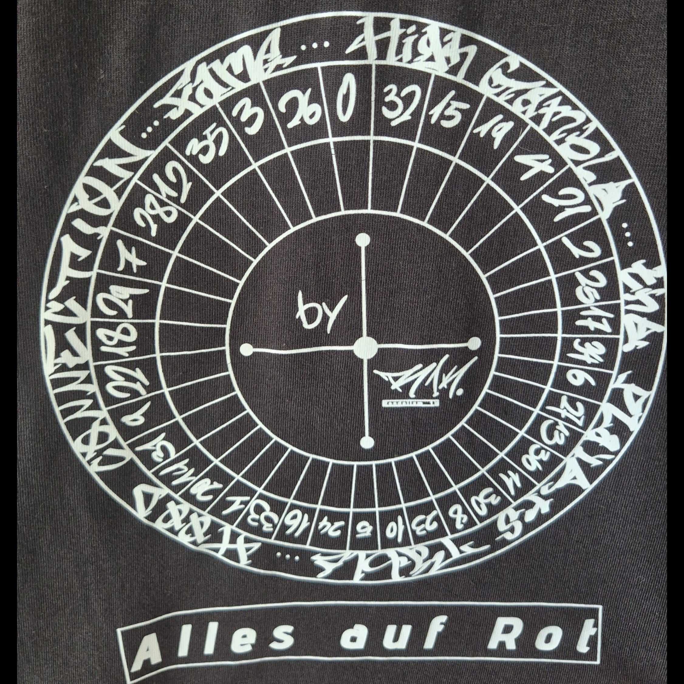 Kurzärmliges T-Shirt "Roulette"
