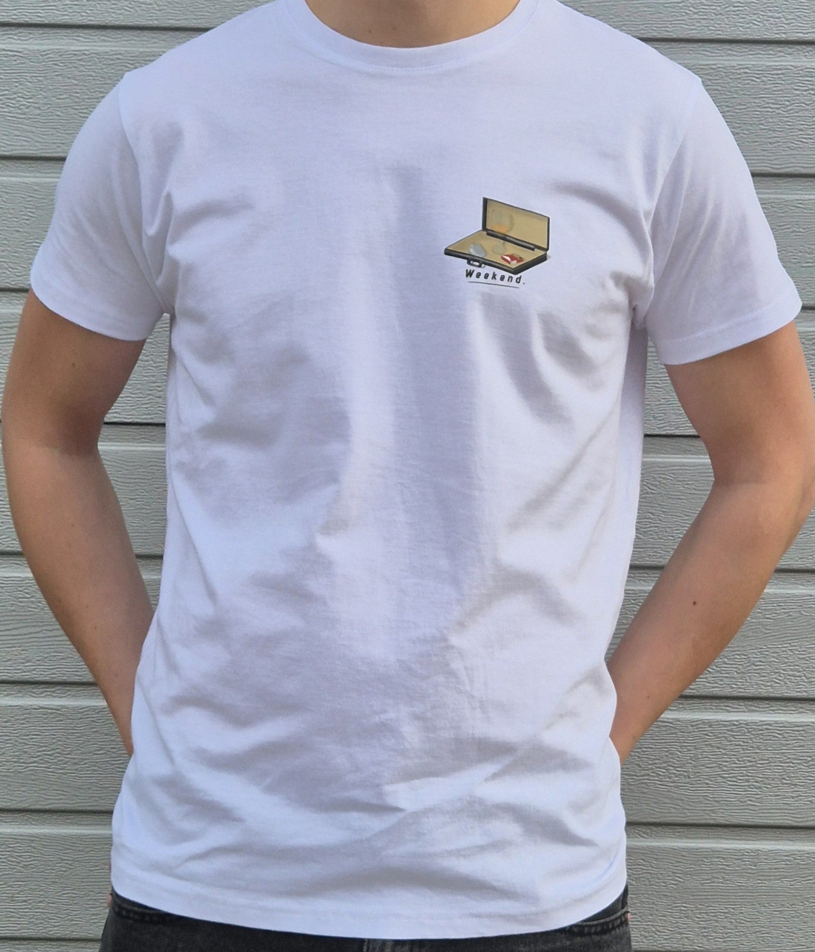Kurzärmliges T-Shirt "Weekend"