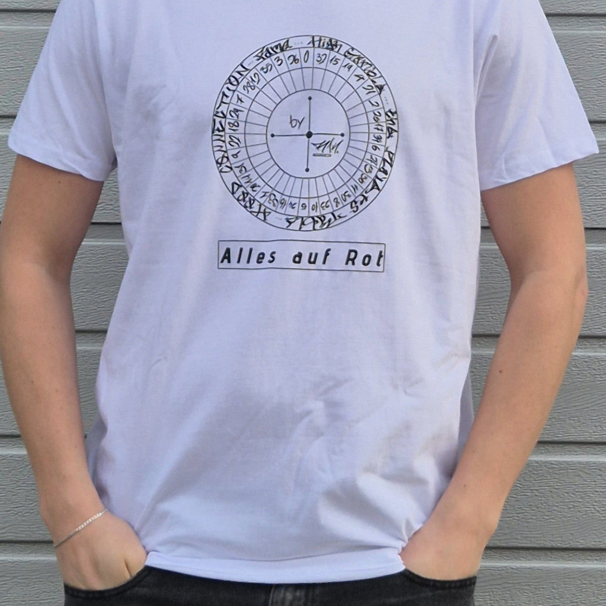 Kurzärmliges T-Shirt "Roulette"