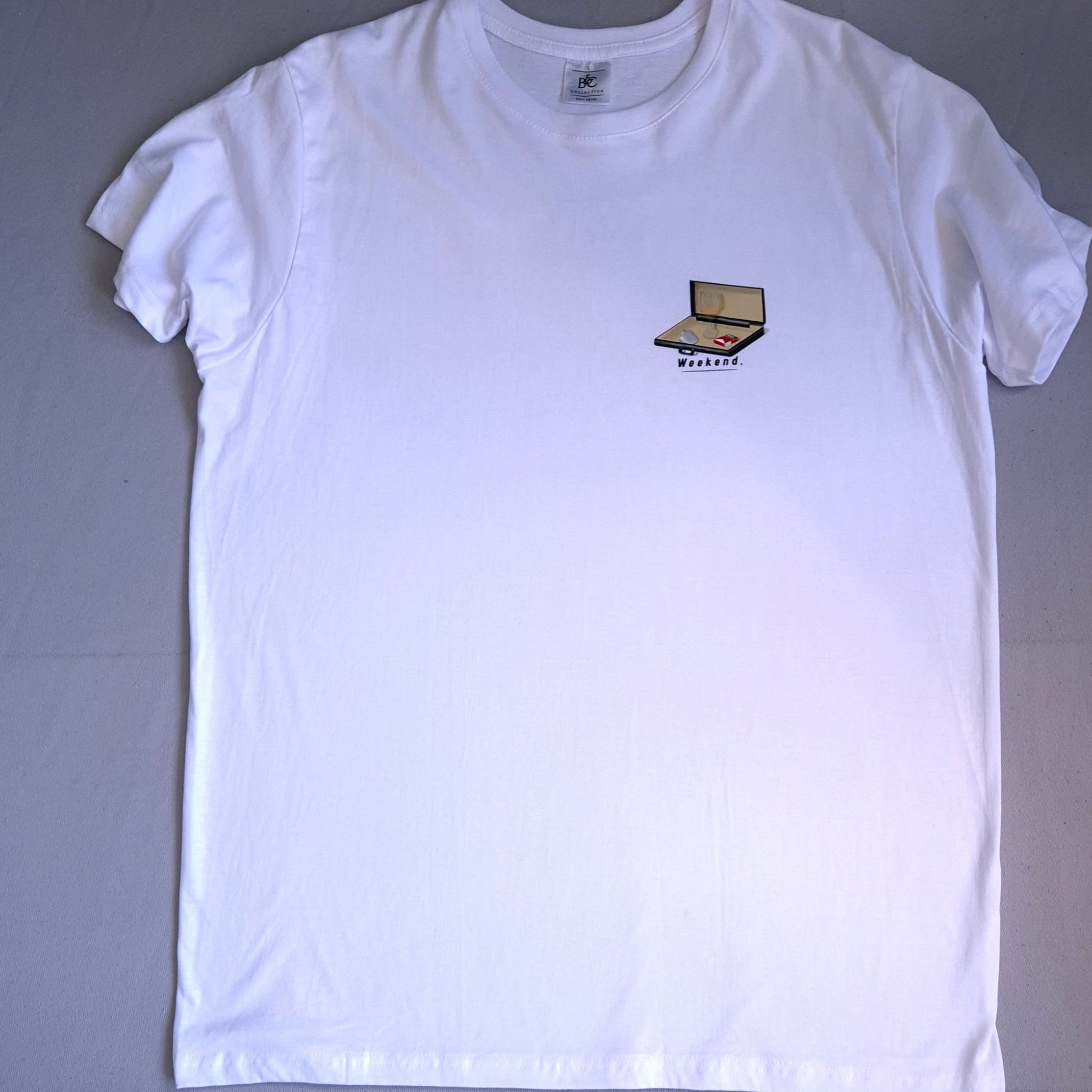Kurzärmliges T-Shirt "Weekend"