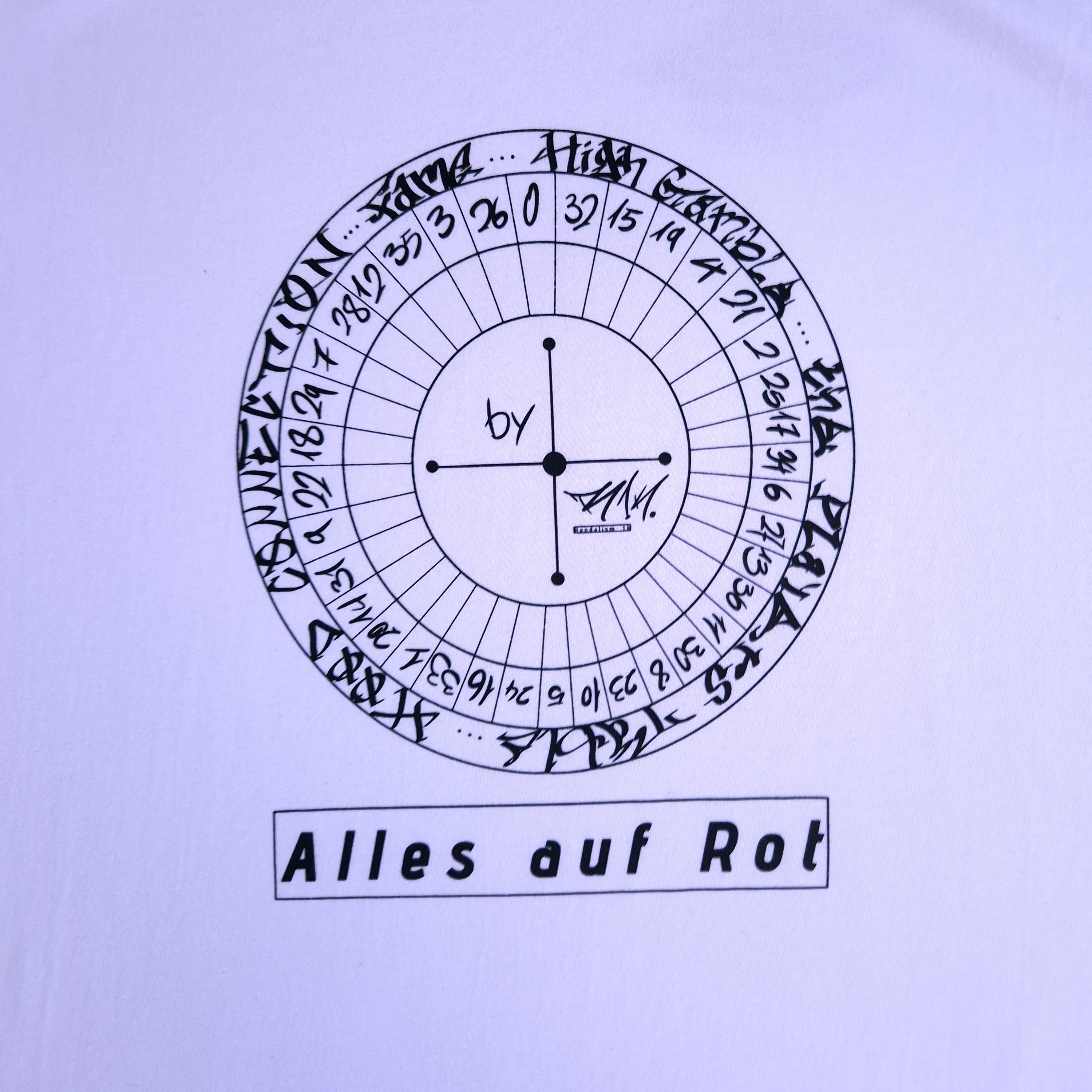 Kurzärmliges T-Shirt "Roulette"