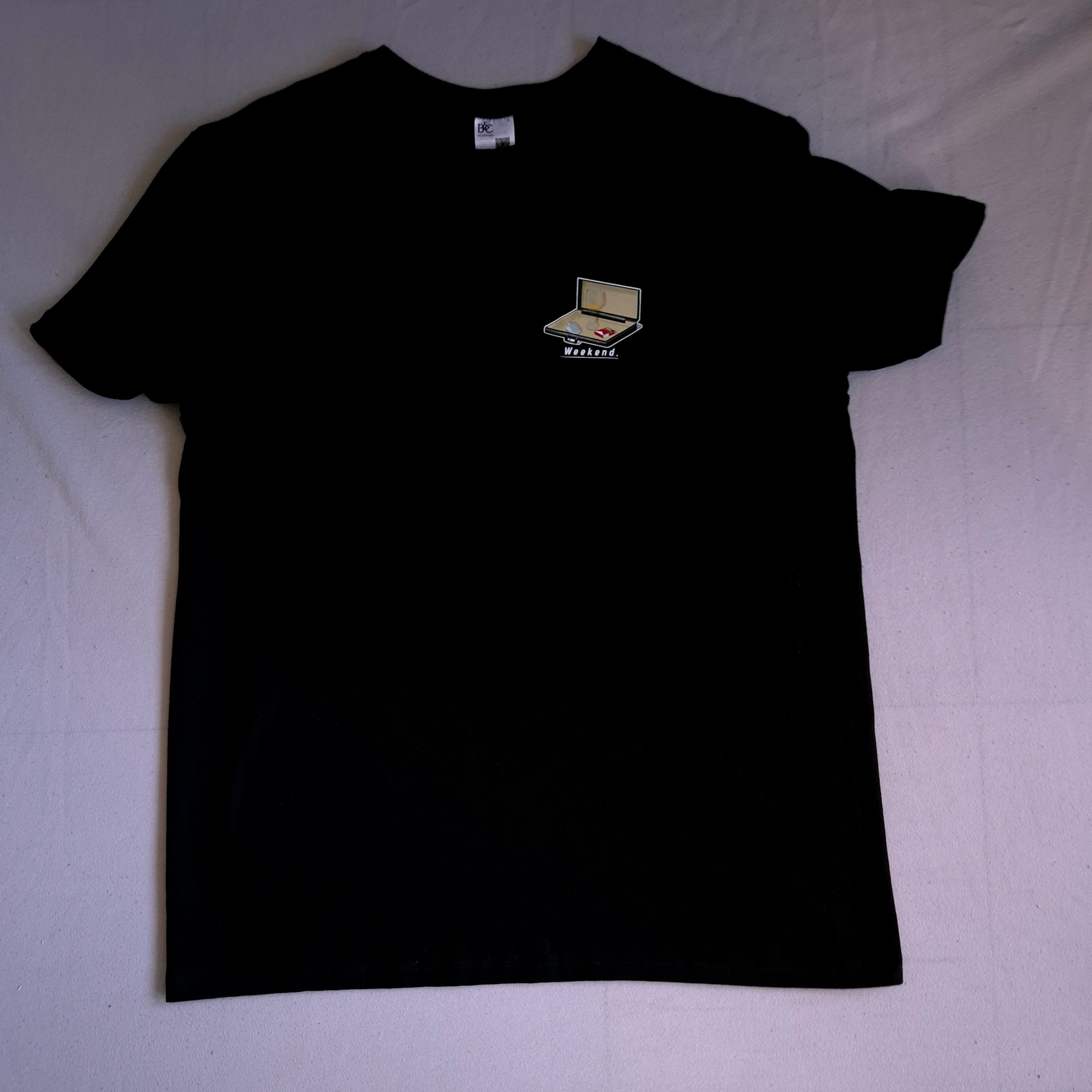 Kurzärmliges T-Shirt "Weekend"