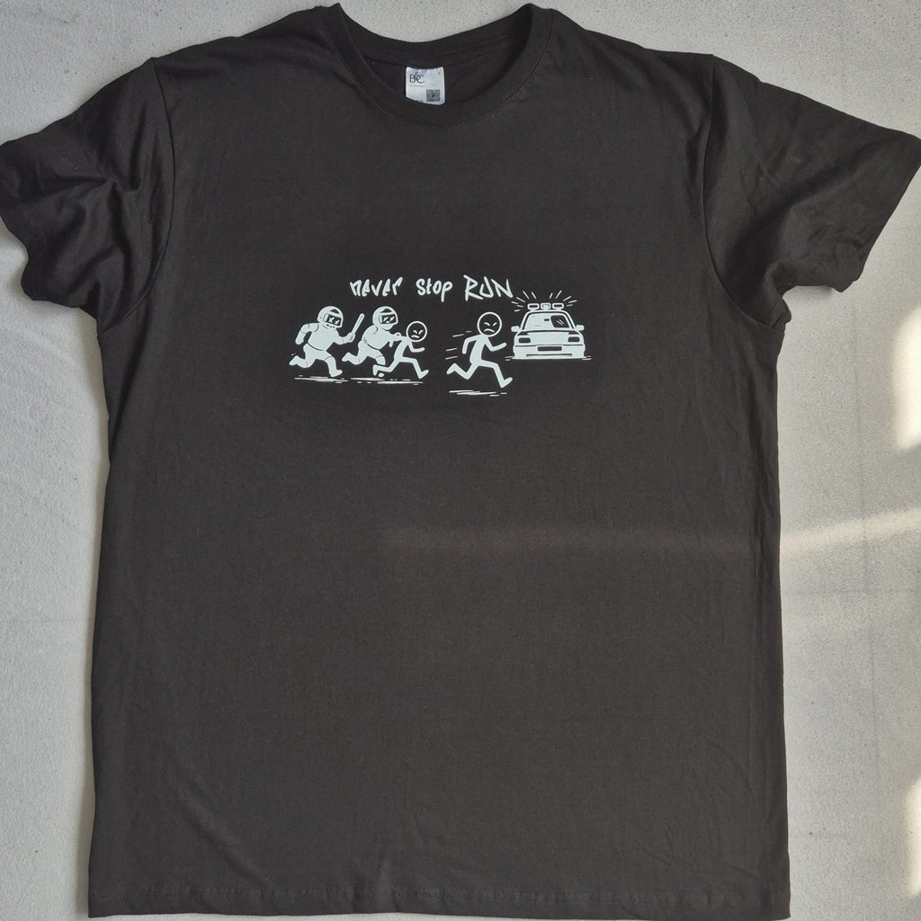 Kurzärmliges T-Shirt "Stickman run"