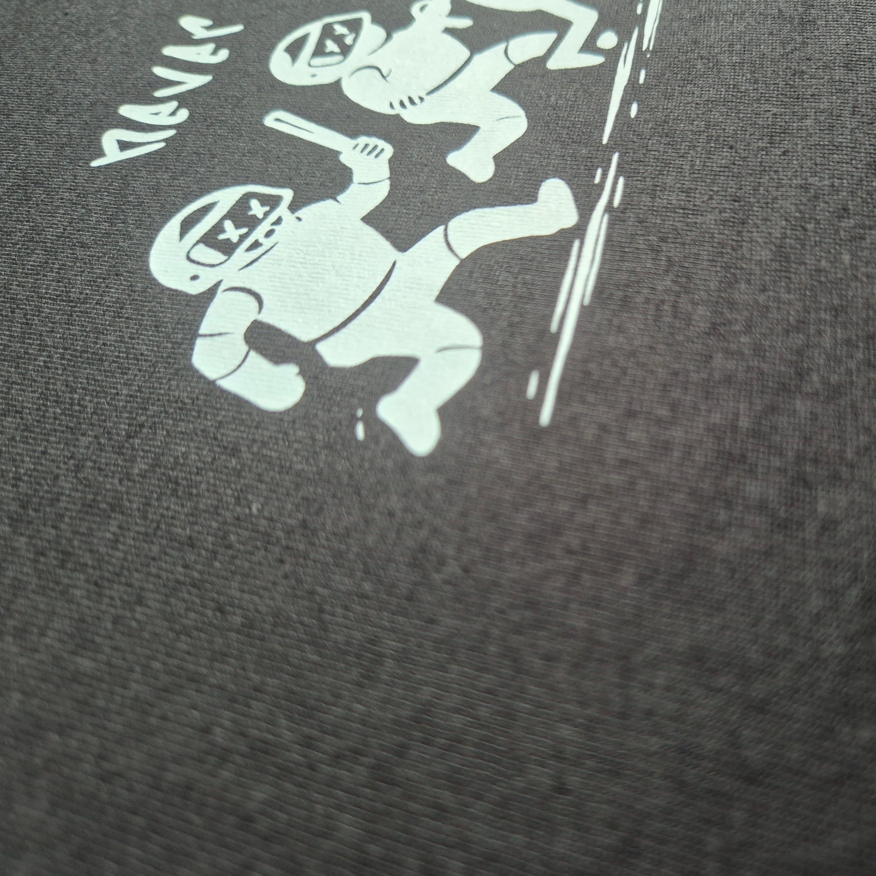 Kurzärmliges T-Shirt "Stickman run"