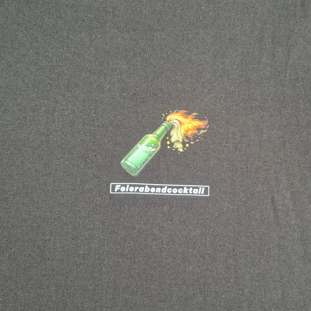 Kurzärmliges T-Shirt "Feierabendcocktail"