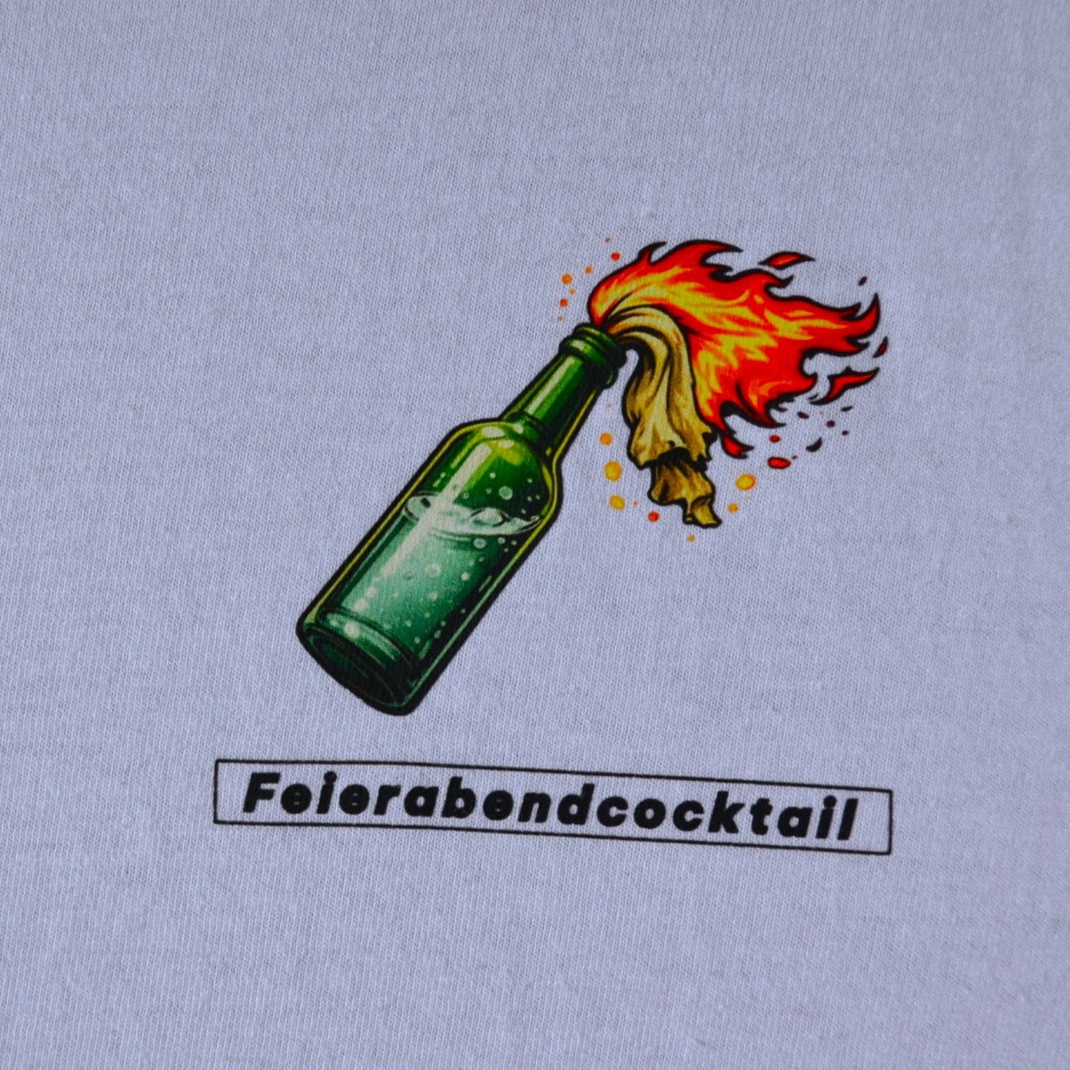 Kurzärmliges T-Shirt "Feierabendcocktail"