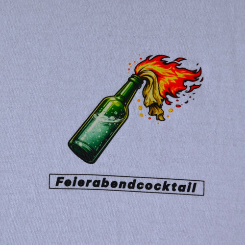 Kurzärmliges T-Shirt "Feierabendcocktail"