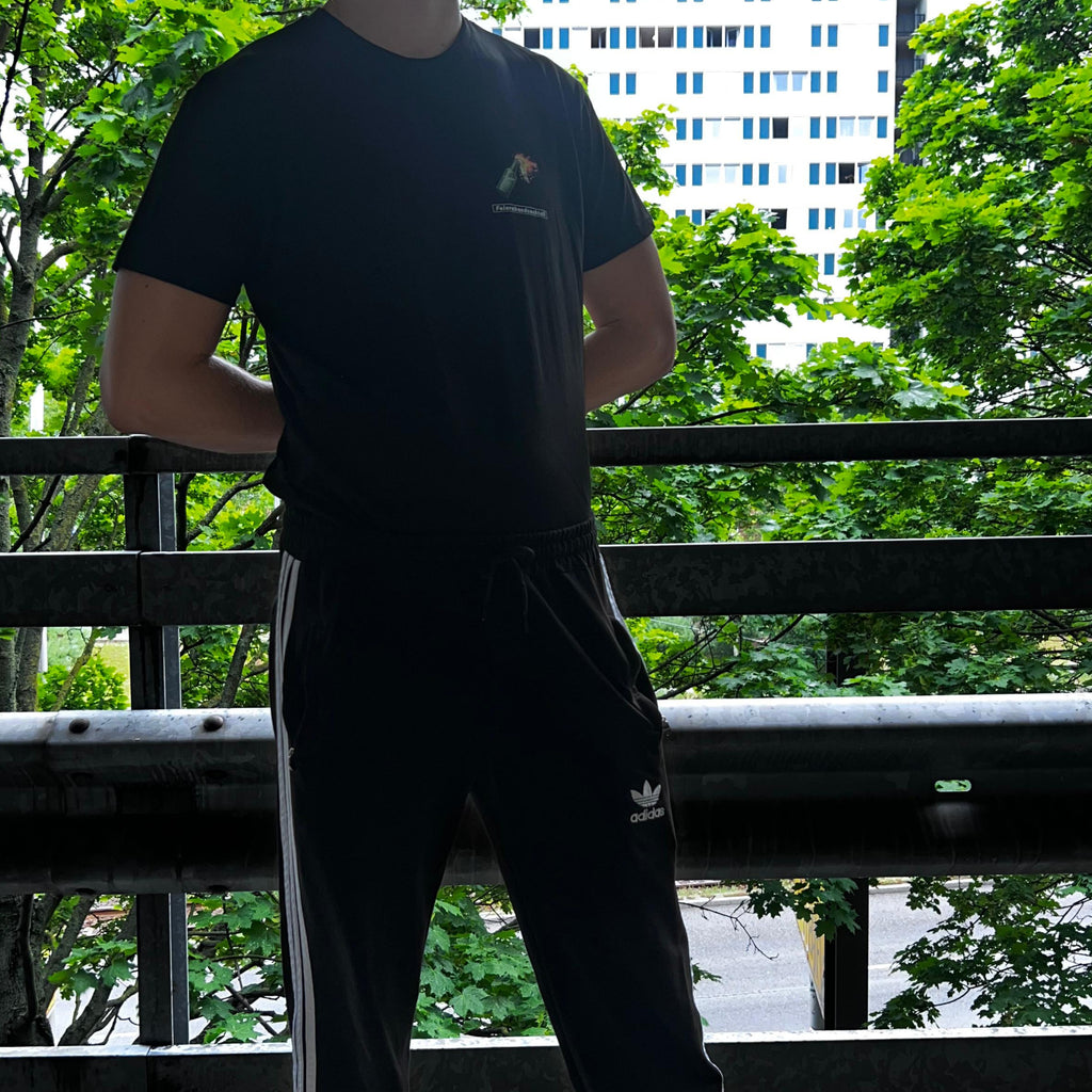 Kurzärmliges T-Shirt "Feierabendcocktail"