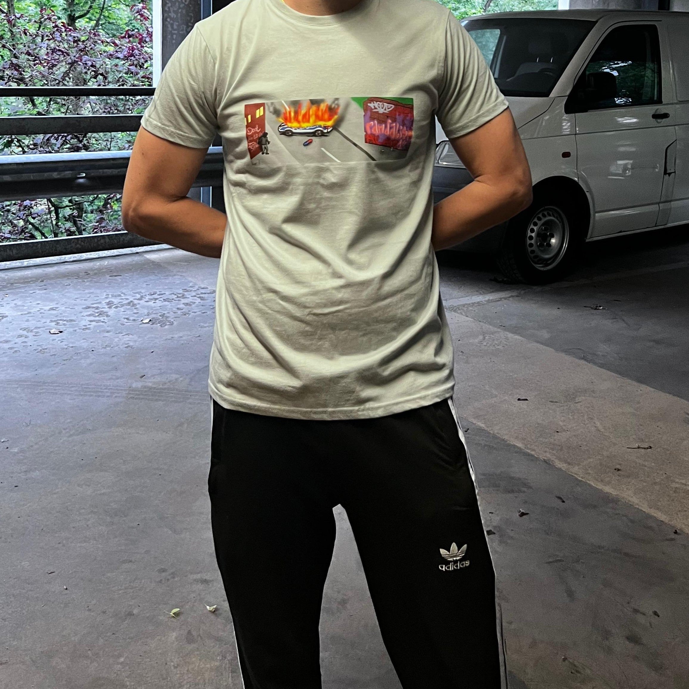Kurzärmliges T-Shirt "#1"