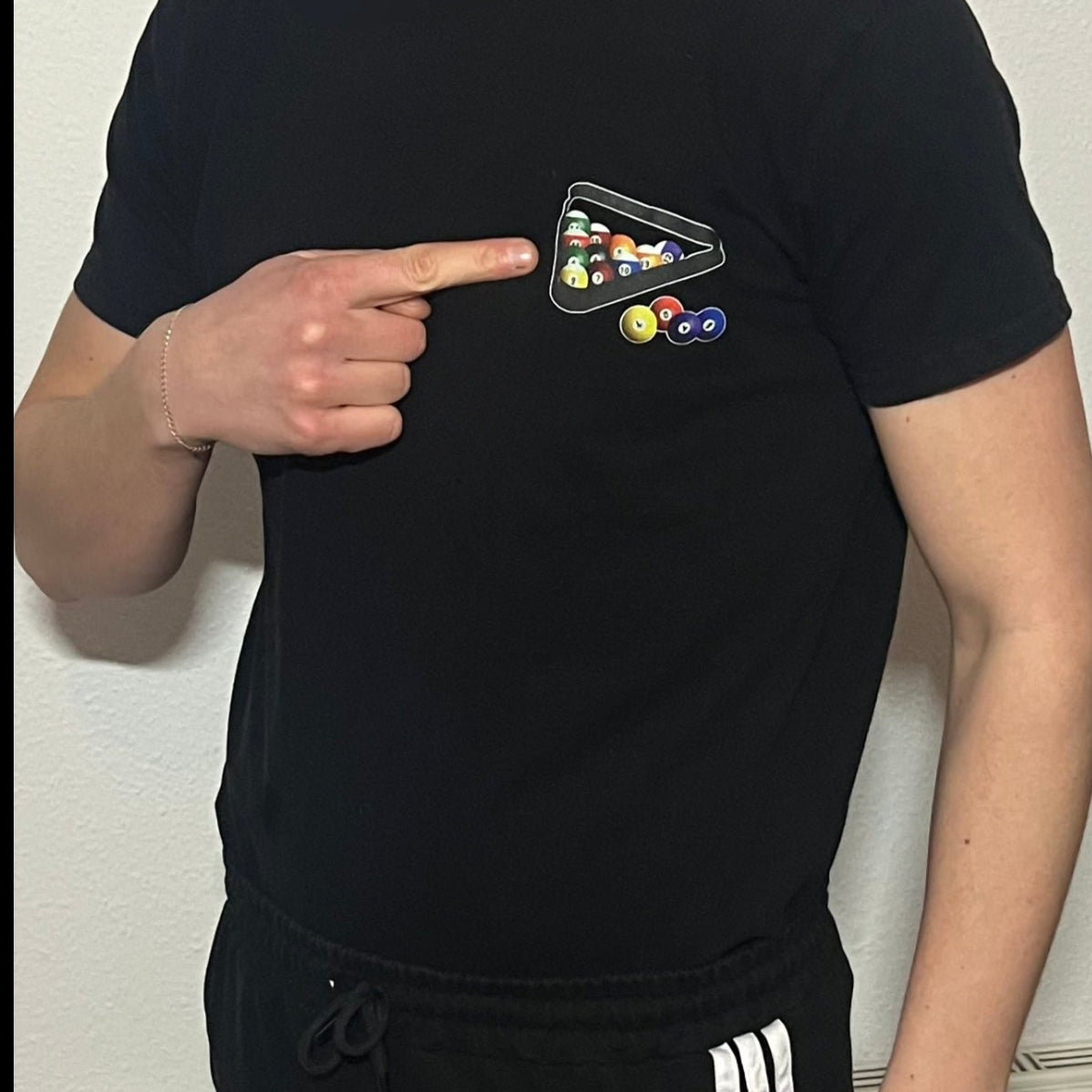 Kurzärmliges T-Shirt "Billiard 1312"