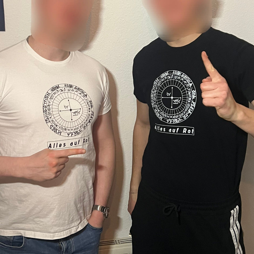 Kurzärmliges T-Shirt "Roulette"
